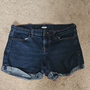 Old Navy Women's Deep Indigo Jean Shorts